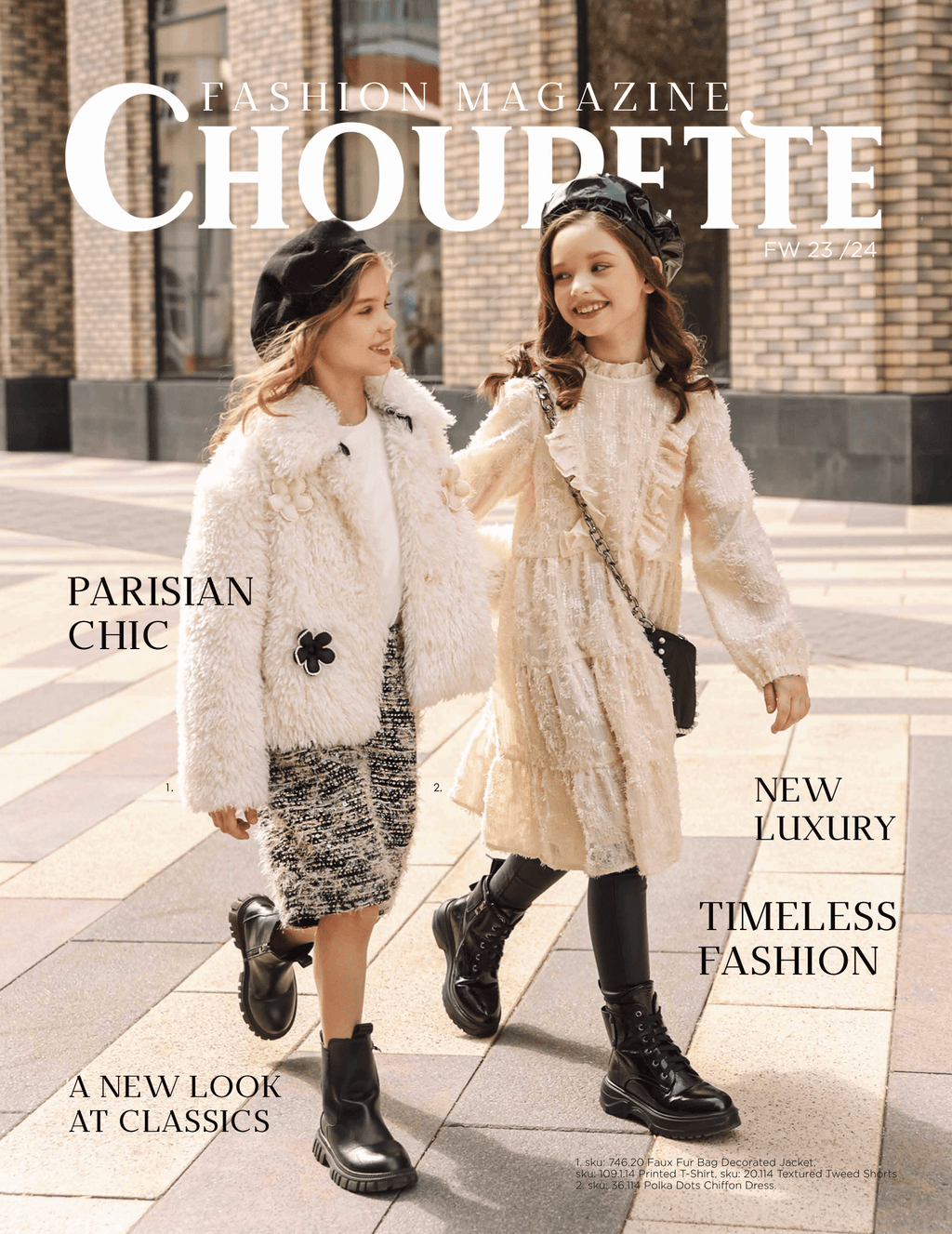 New issue of fashion magazine Choupette AW 23/243