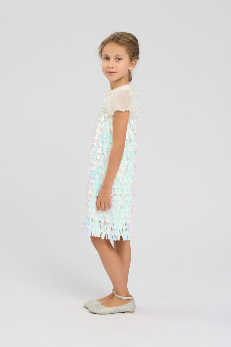 Drops-Sequins Cocktail Dress