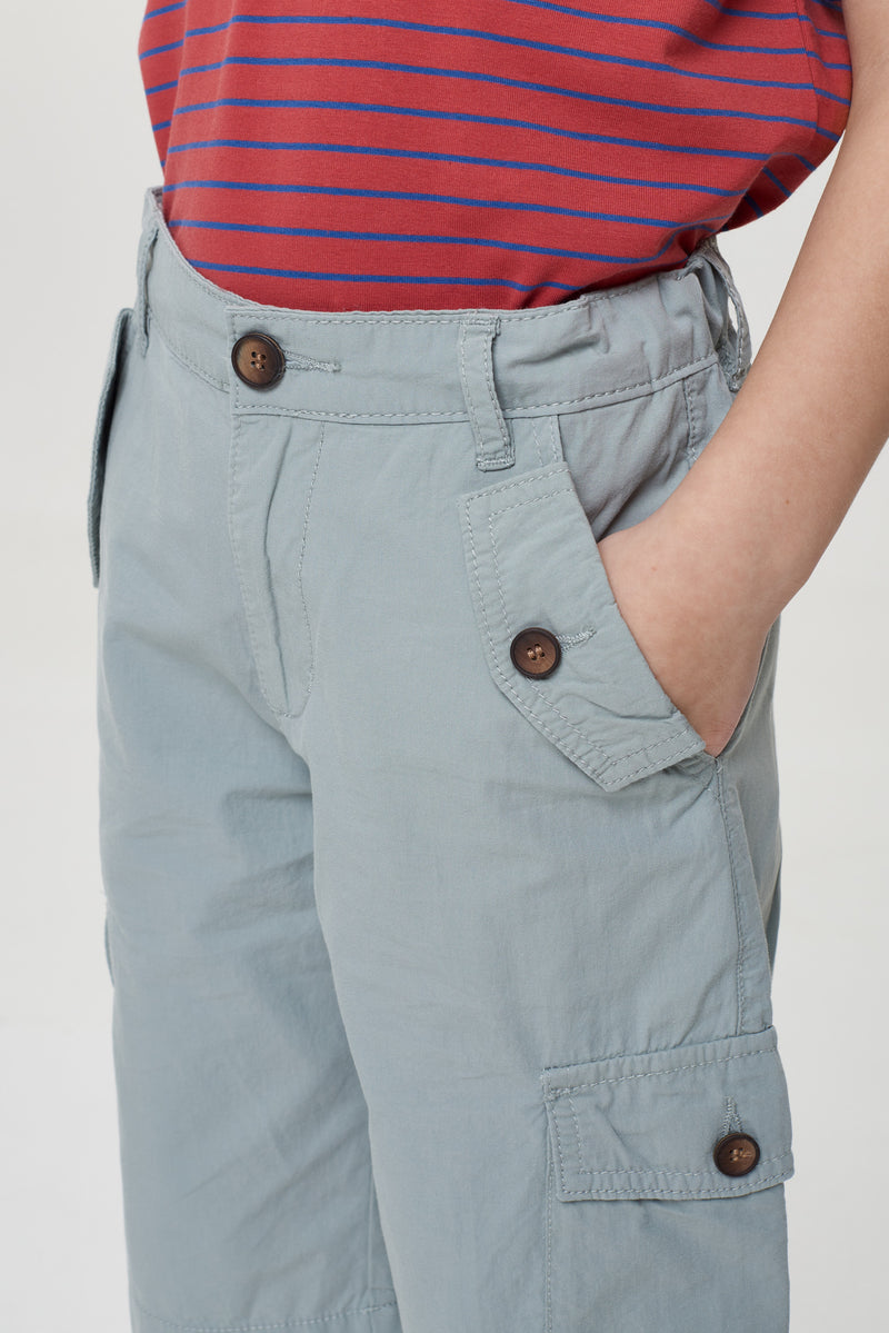 Poplin Pocket Shorts