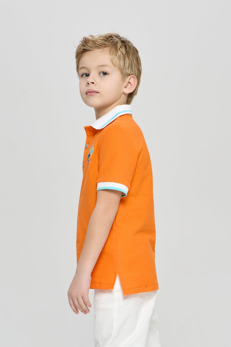 Polo T-Shirt, orange