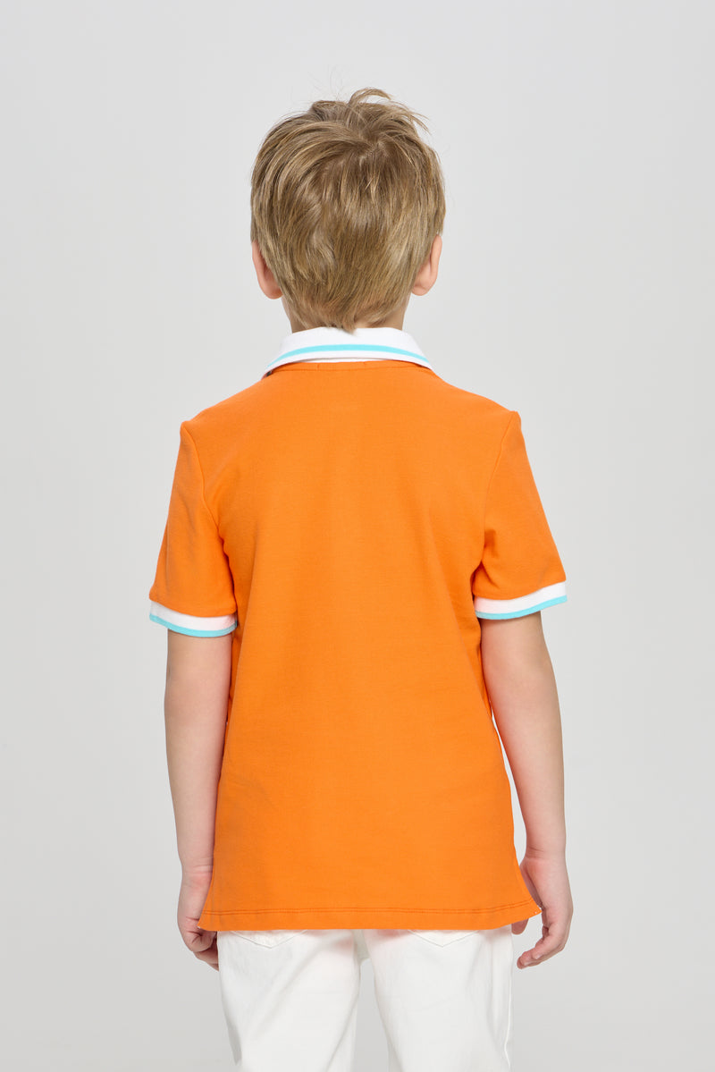 Polo T-Shirt, orange