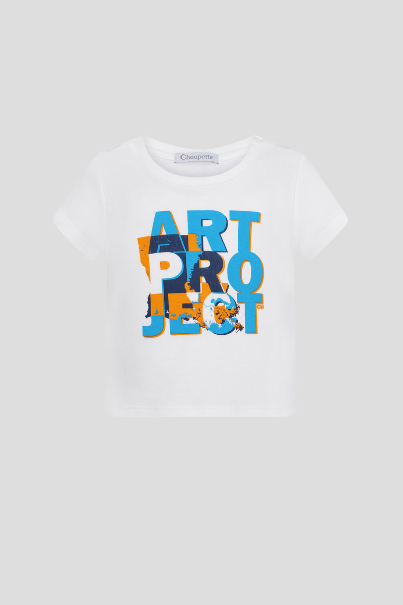 Inscription printed baby T-Shirt