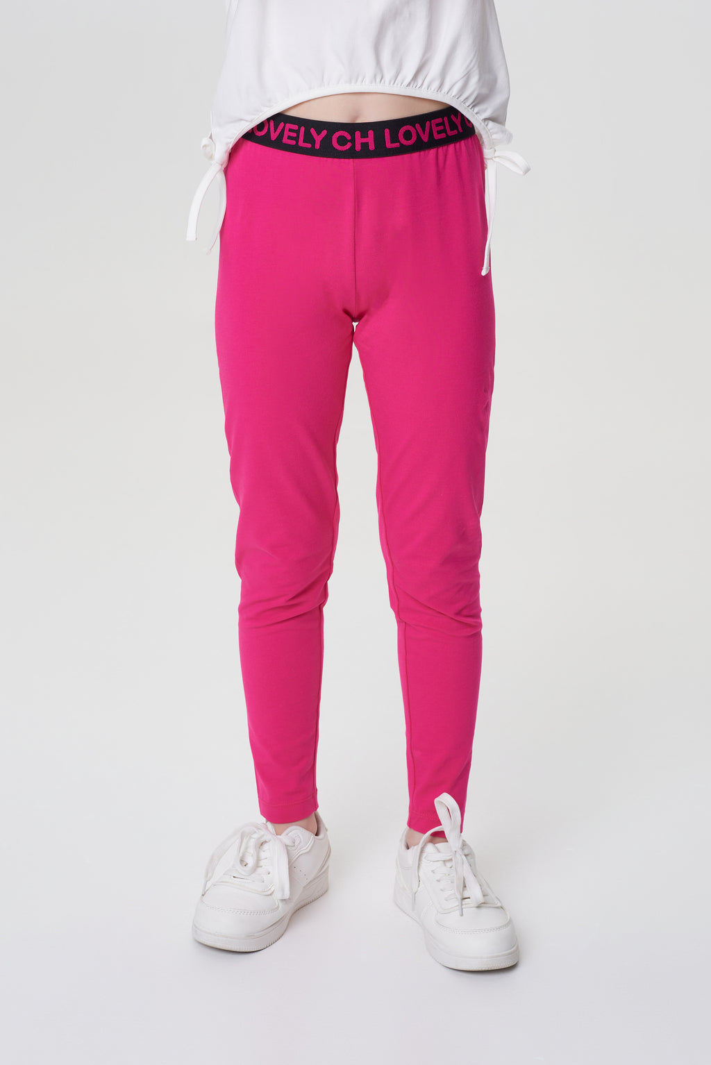 Soft leggings magenta