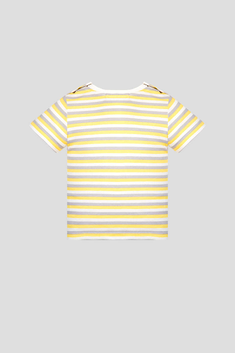 Striped Printed T-Shirt