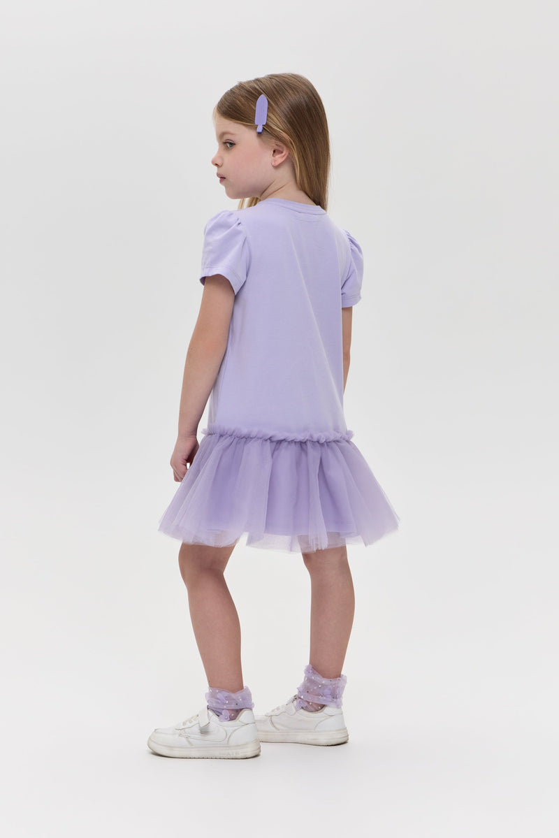 Combined Lilac Dress