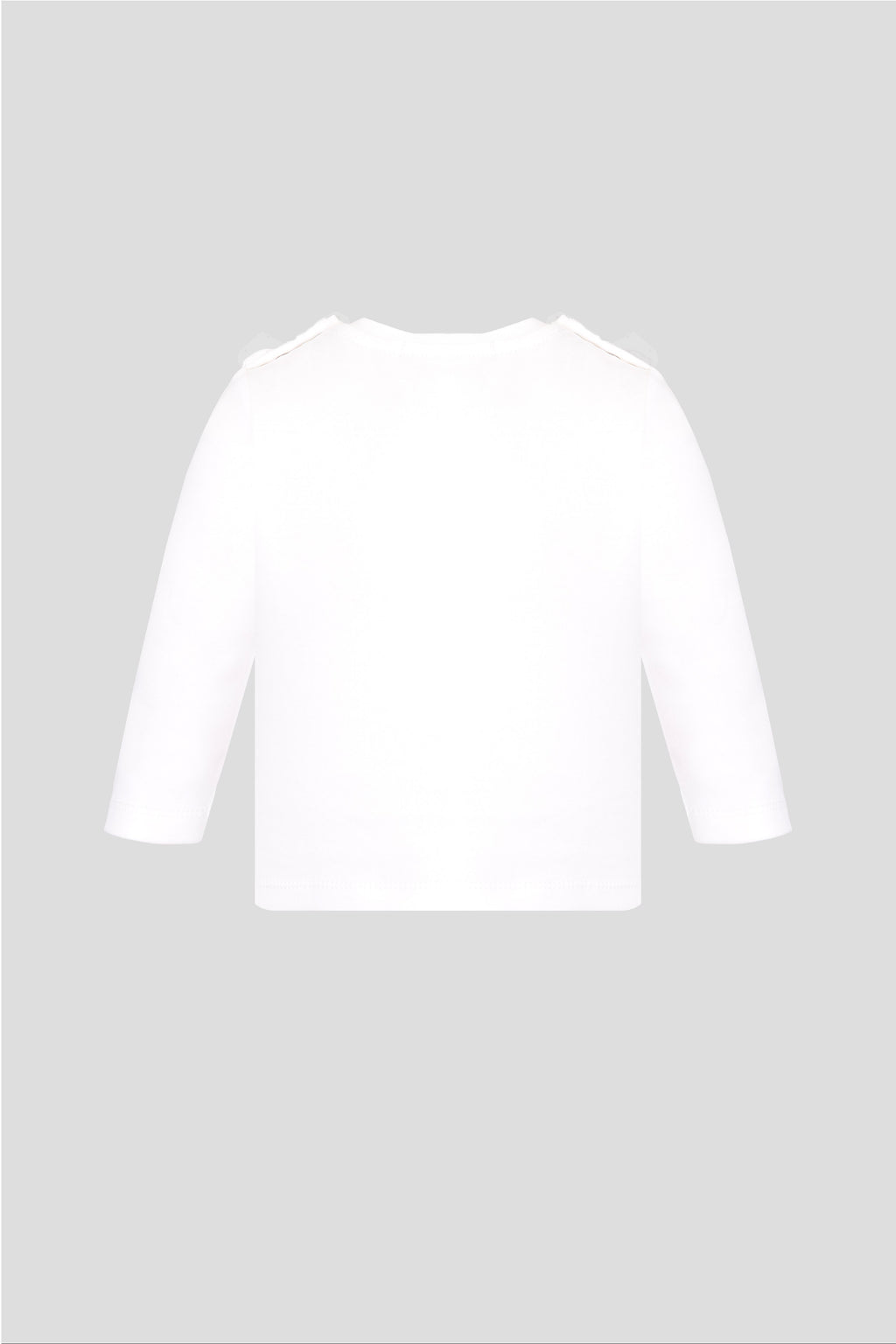 Ruffles Decorated LS Tee