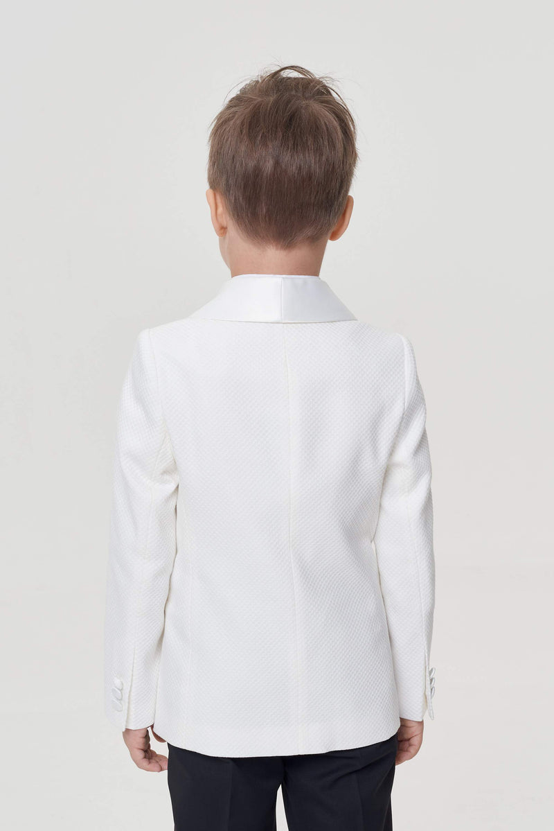 Footer White Blazer