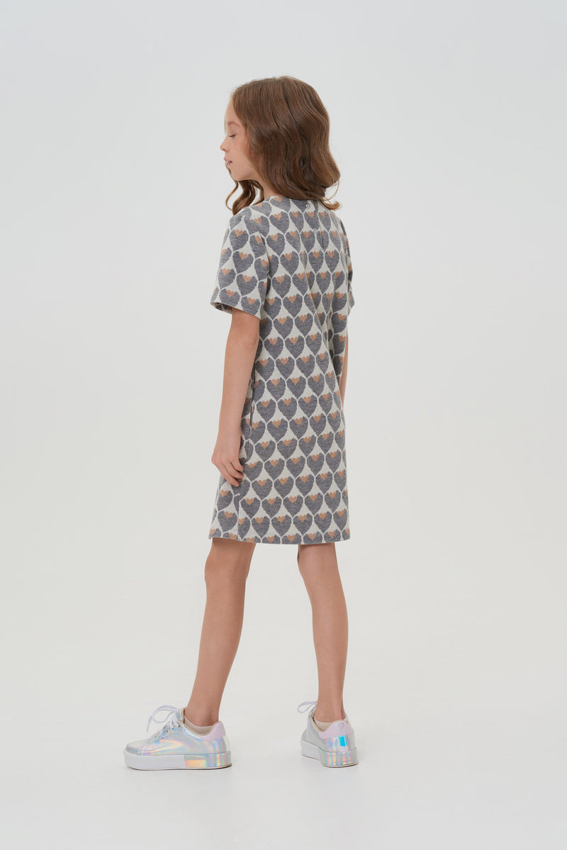 Printed Jersey Dress