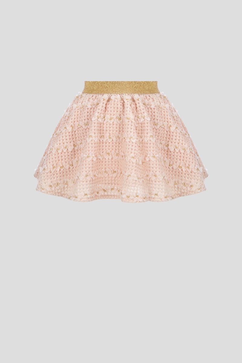 Creative Fabric Knitted Skirt