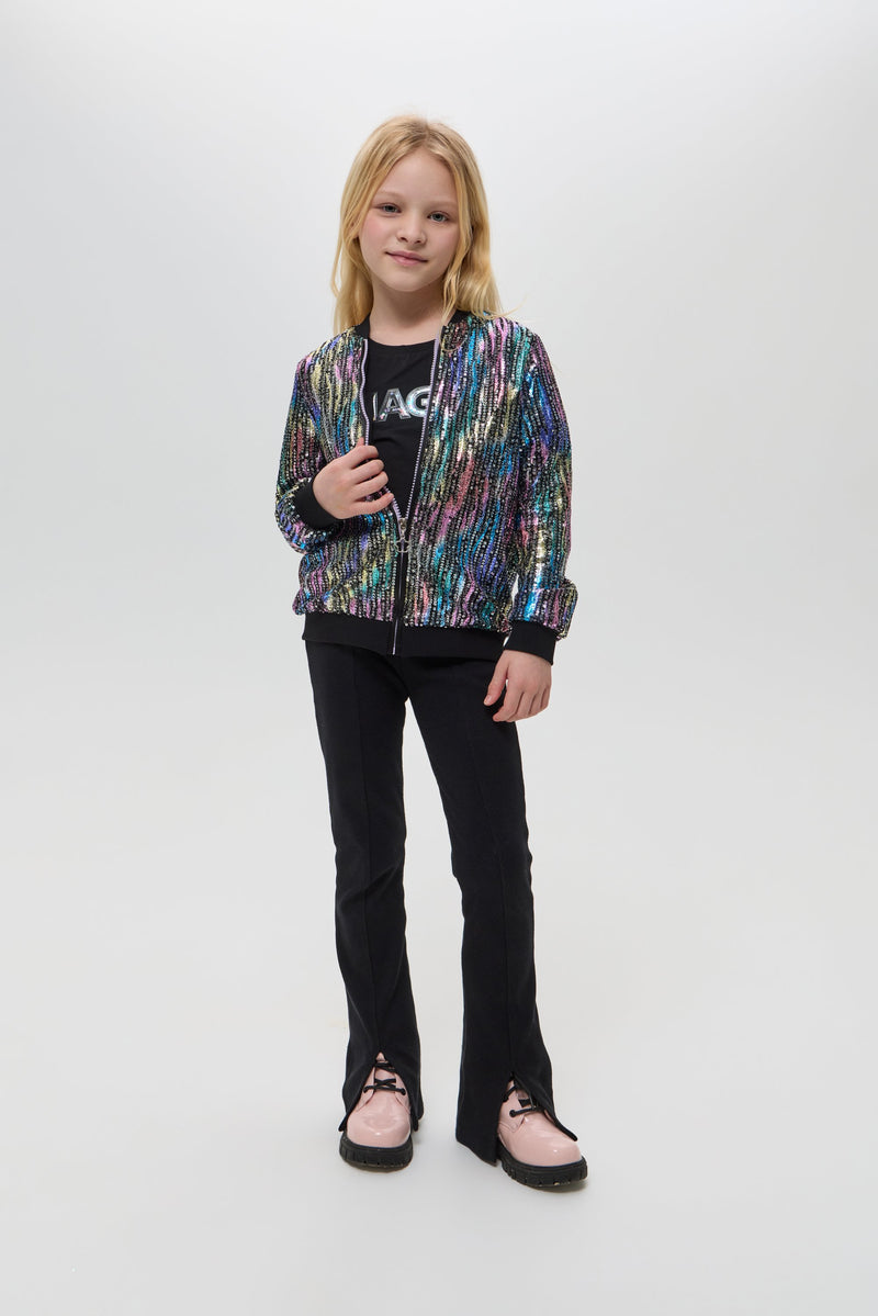 Sequins Bomber Jacket