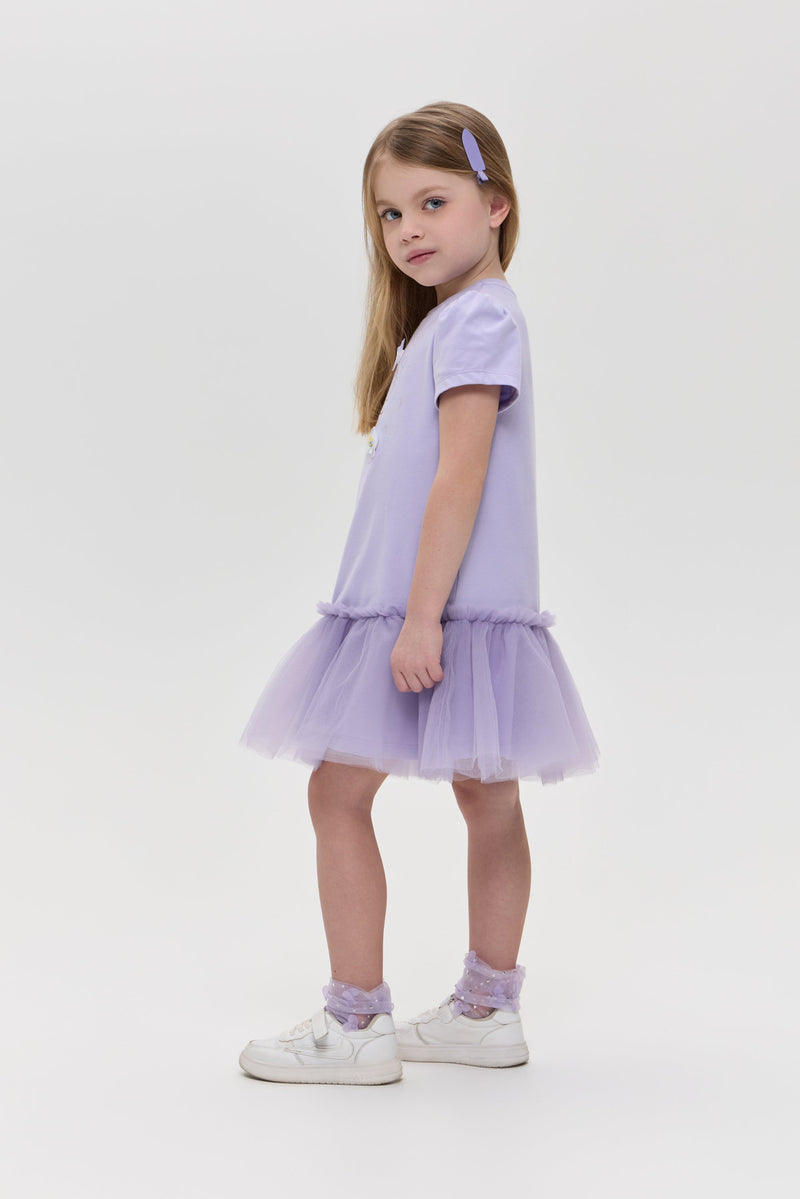 Combined Lilac Dress