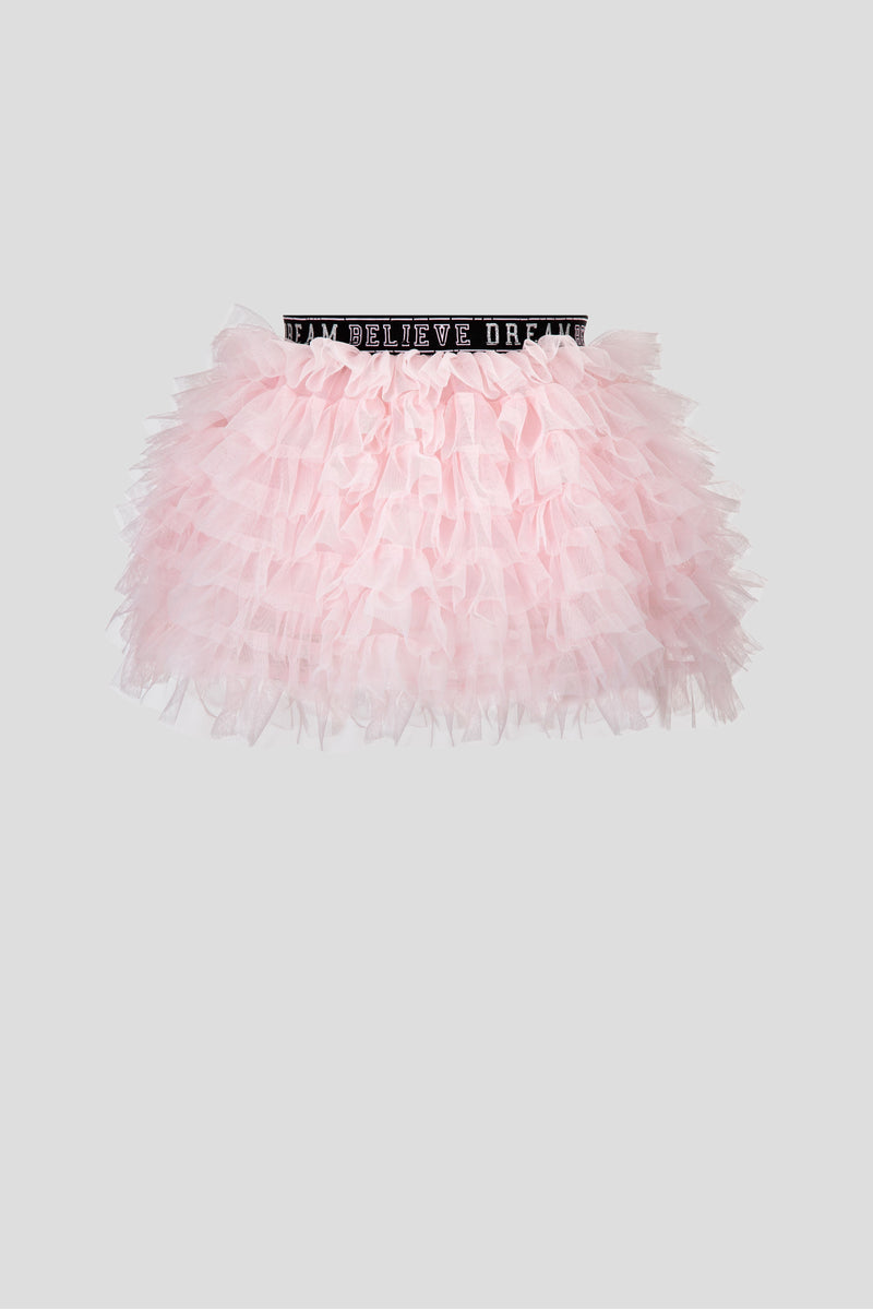 Flounces Mesh Tutu Skirt