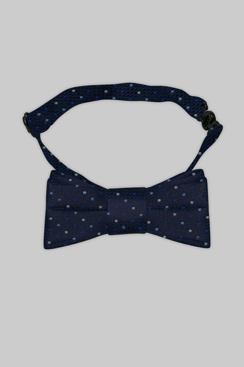 Smart Blue Bow- tie