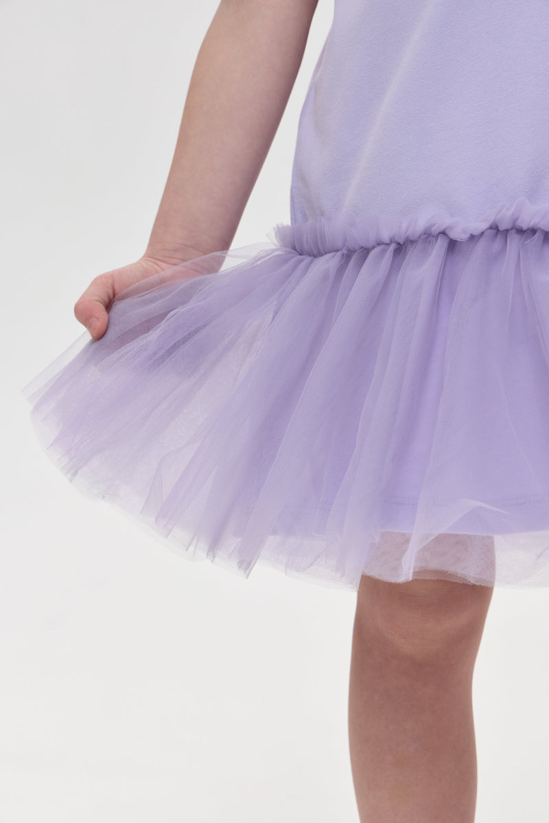 Combined Lilac Dress