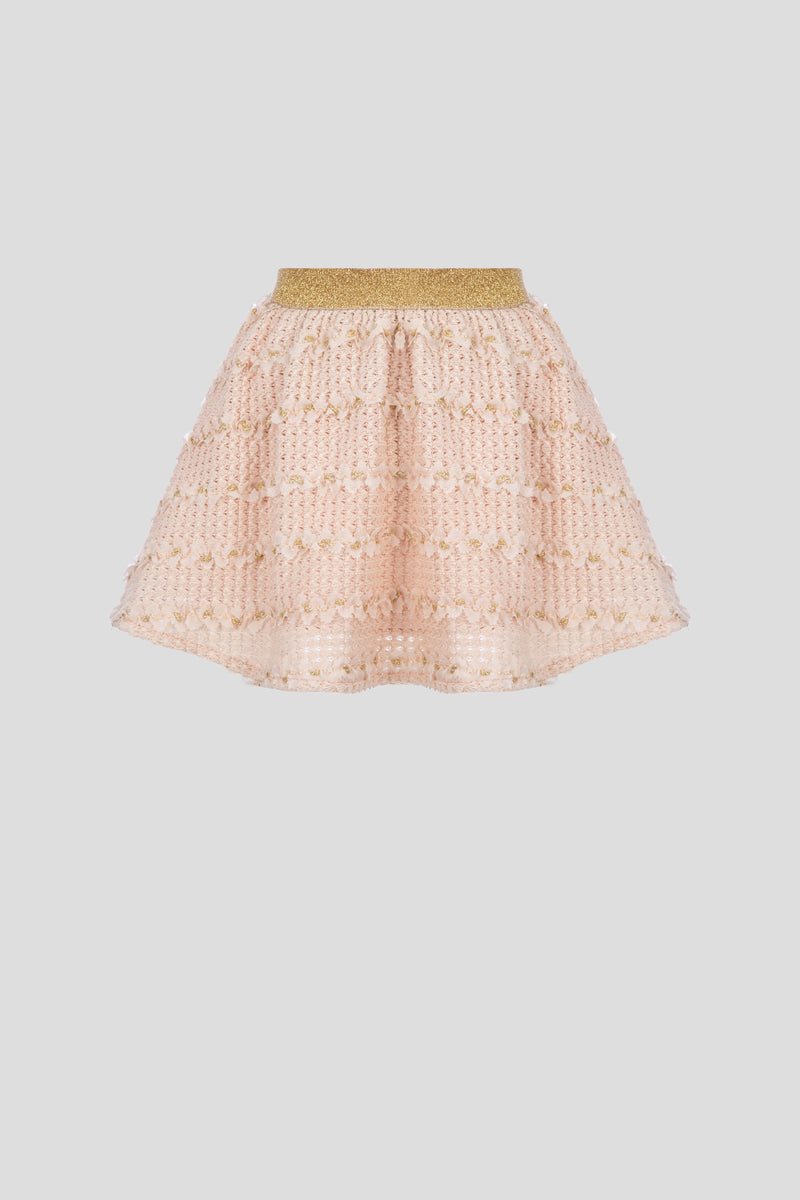 Creative Fabric Knitted Skirt