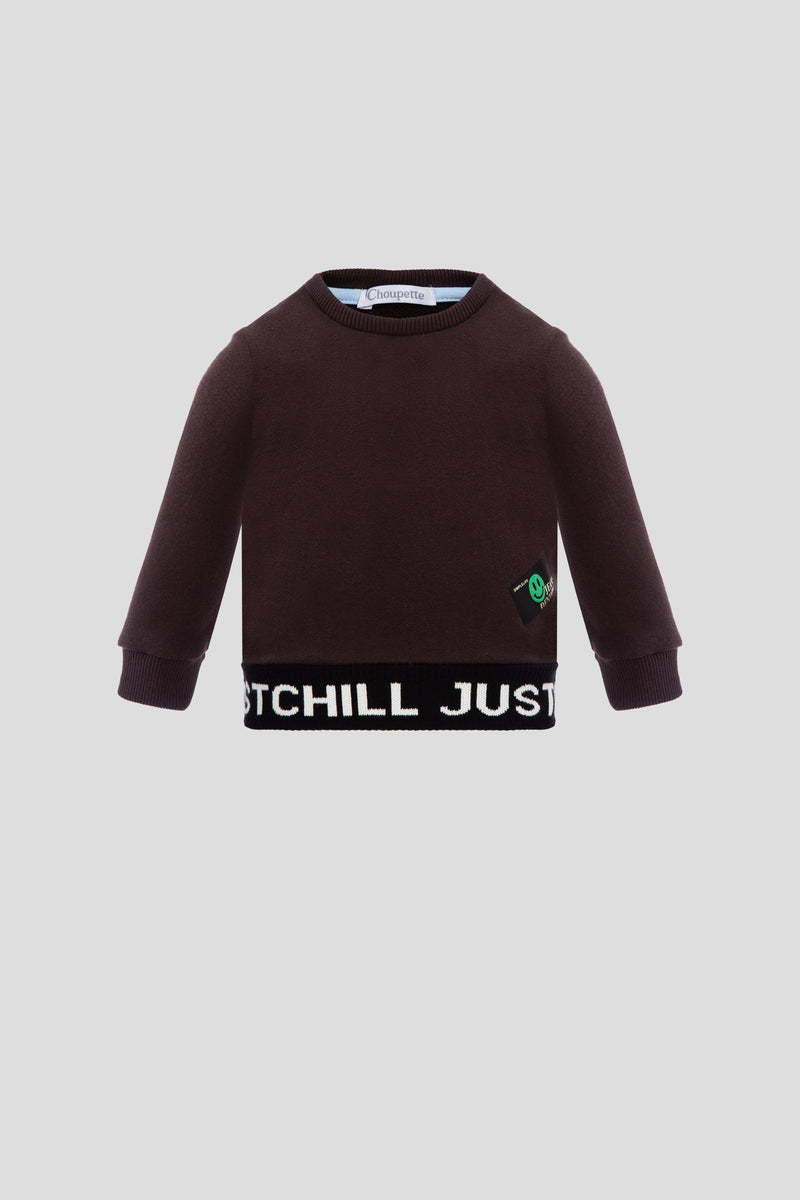 Brush effect Sweatshirt