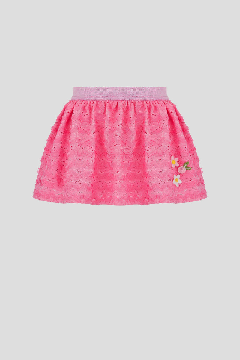 Decorated Lace Skirt