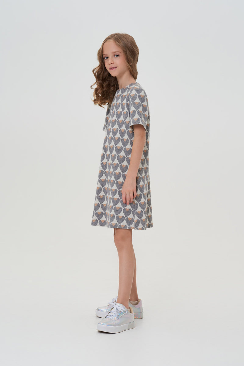 Printed Jersey Dress