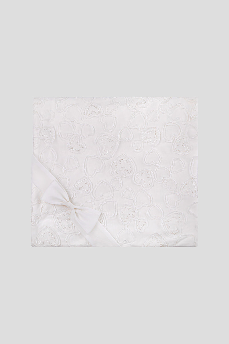 Decorative Fabric Embossed Knitted Blanket