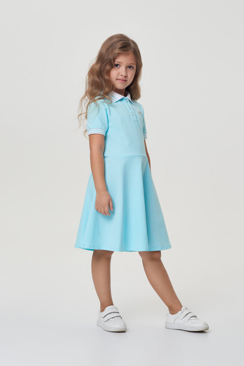 Mint Polo Dress