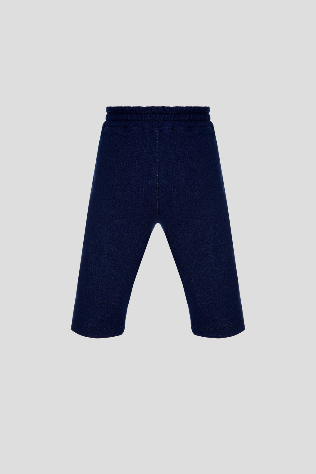 Elastic Band Denim Pants