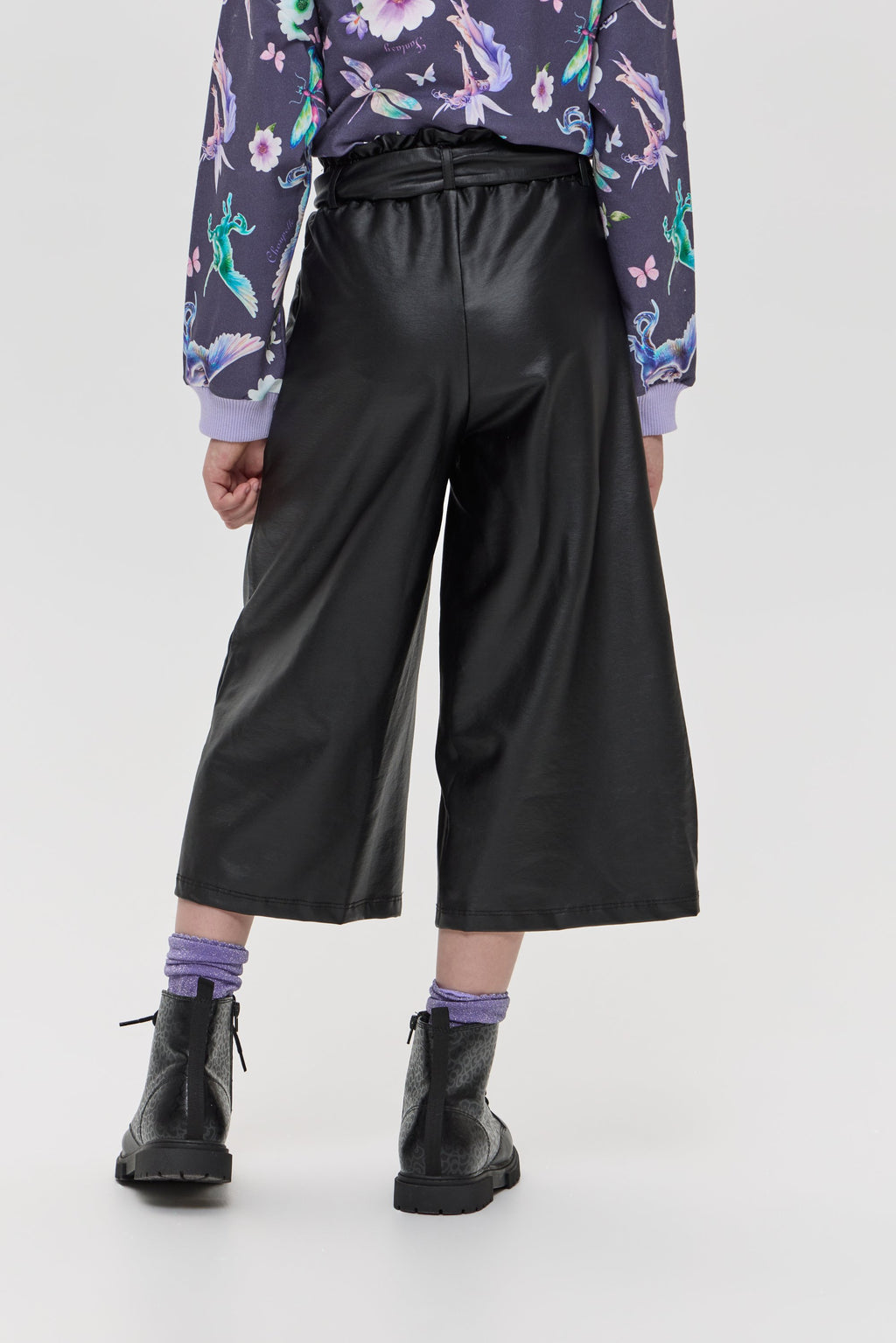 Leather Immitation Culottes