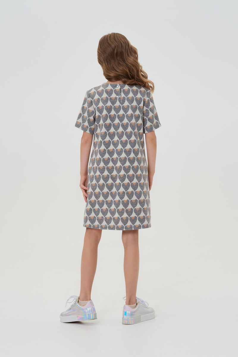 Printed Jersey Dress