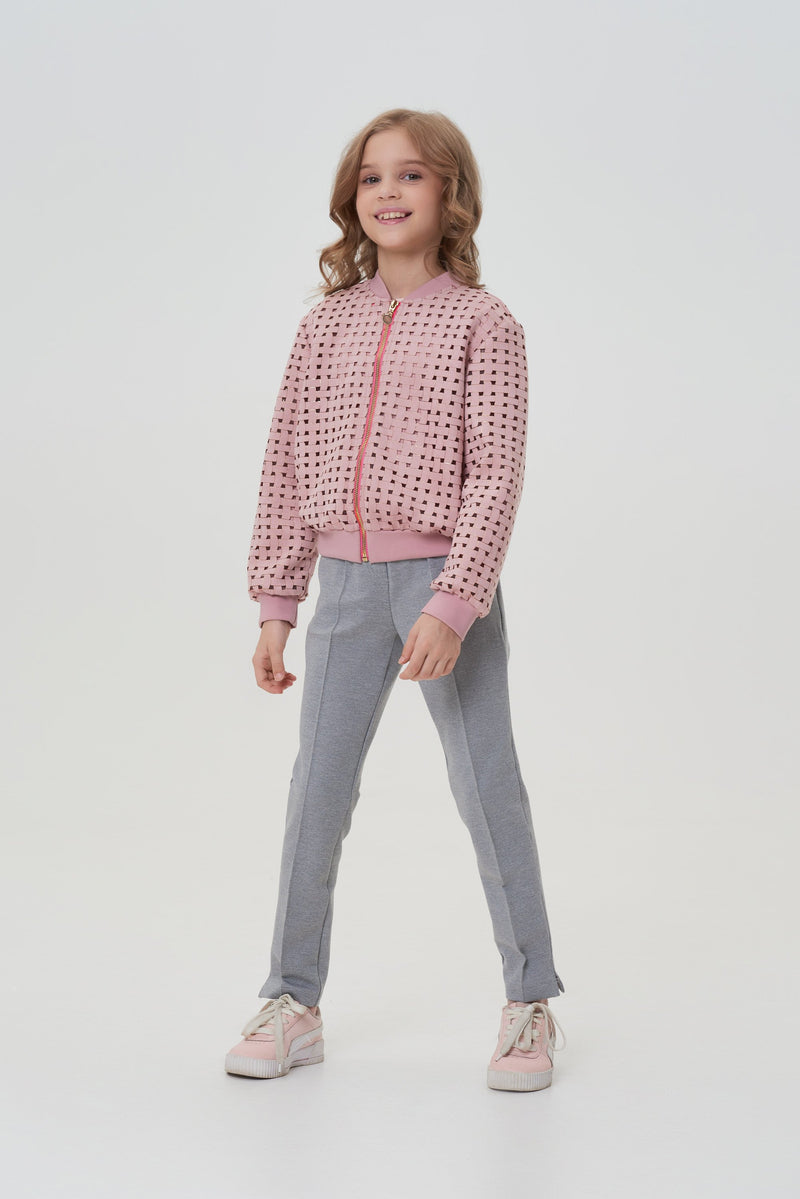 Elastic Waistband Jersey Trousers