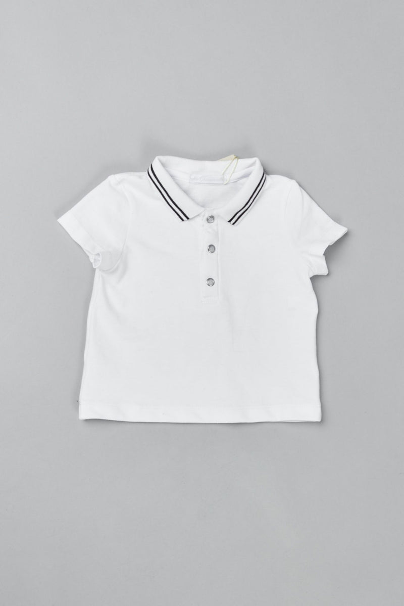 Ecru polo- t-shirt