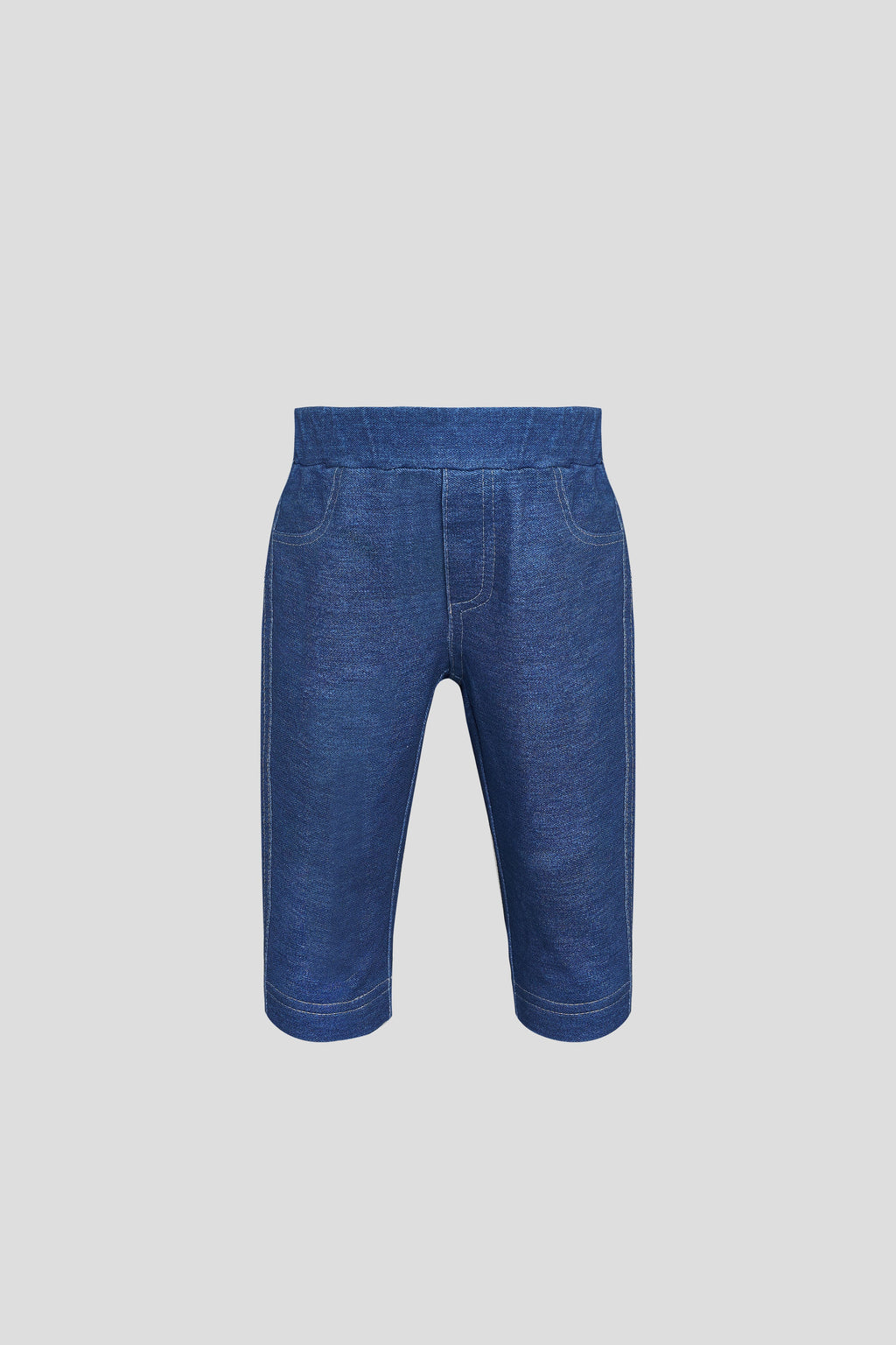 Stylish blue soft denim pants