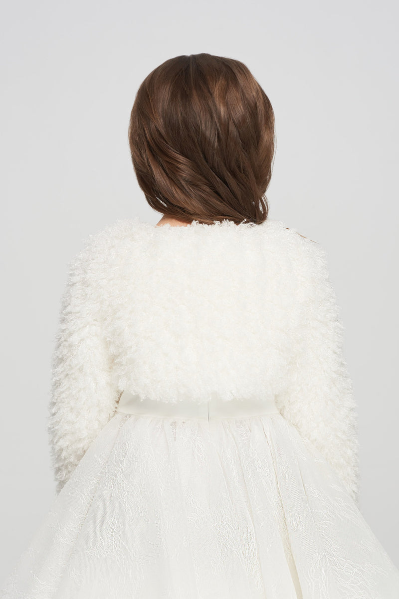 Fluffy Knitted Bolero