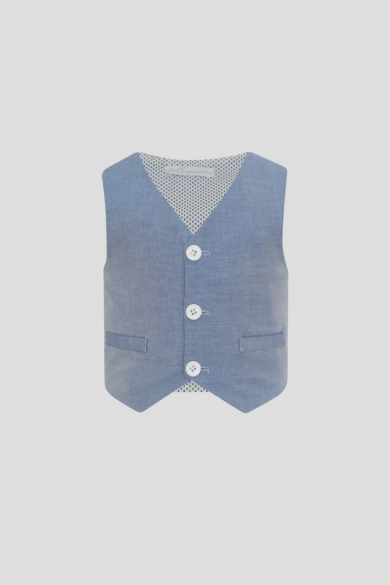 Blue smart vest