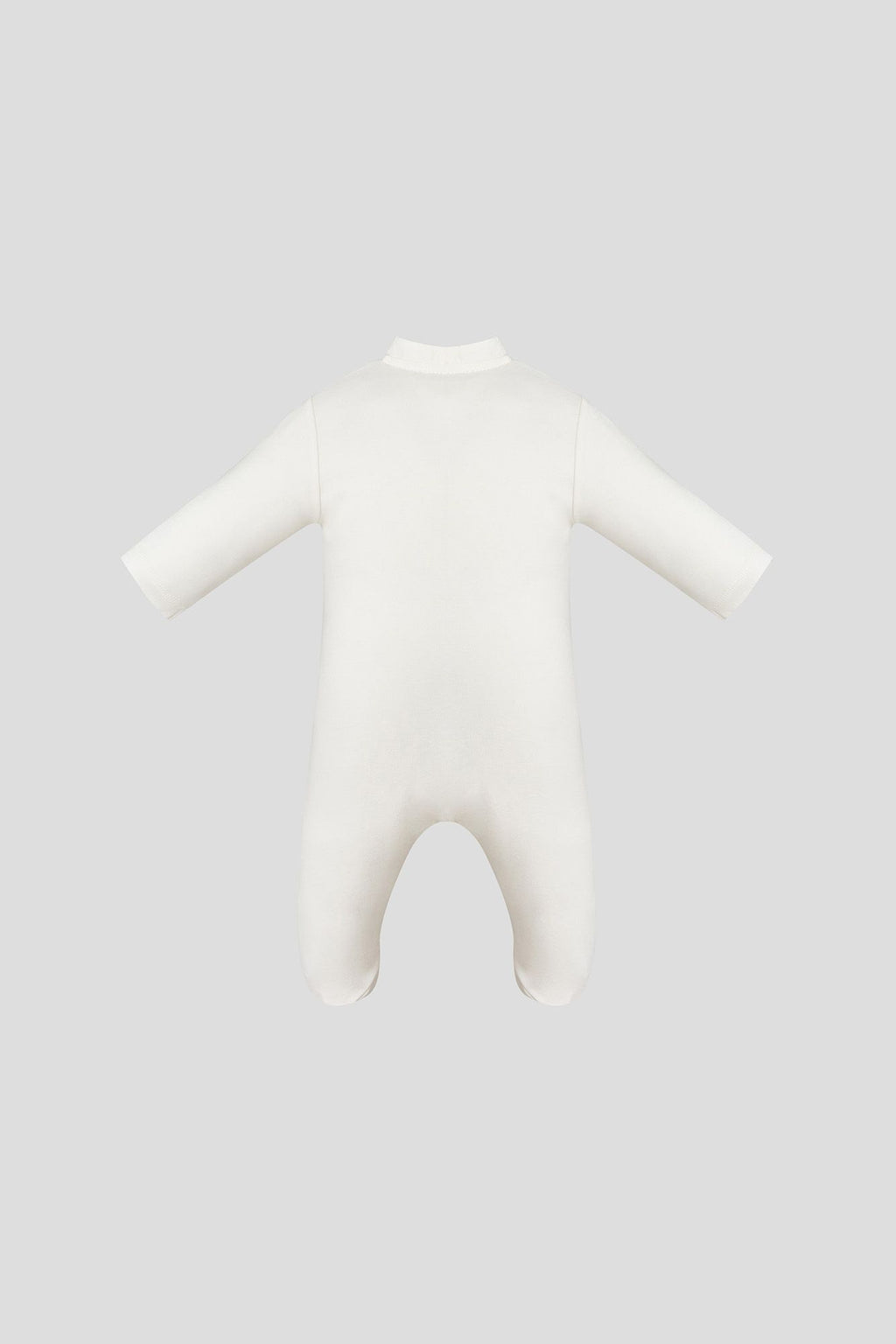 Tuxedo Imitation Newborn Coverall with Tie