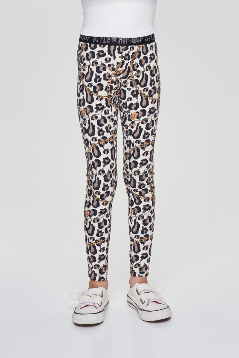 Leggings, leopard print