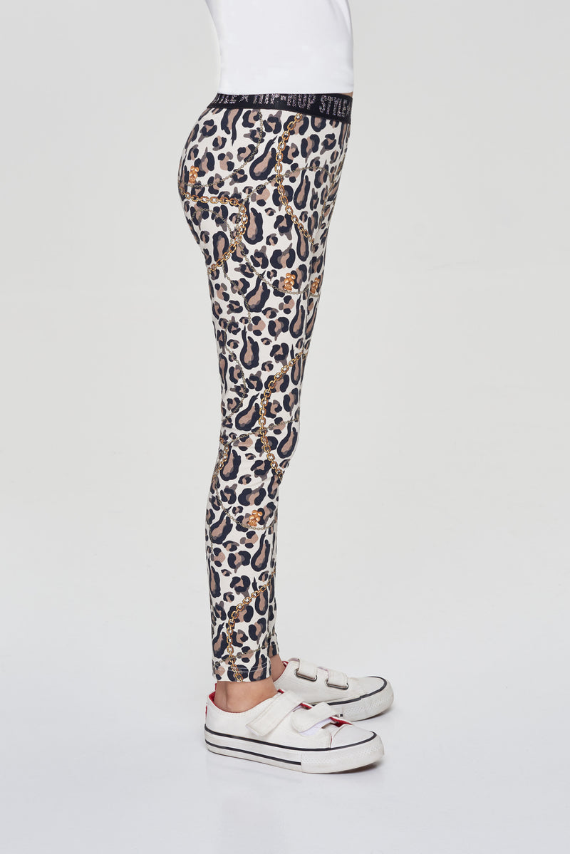 Leggings, leopard print