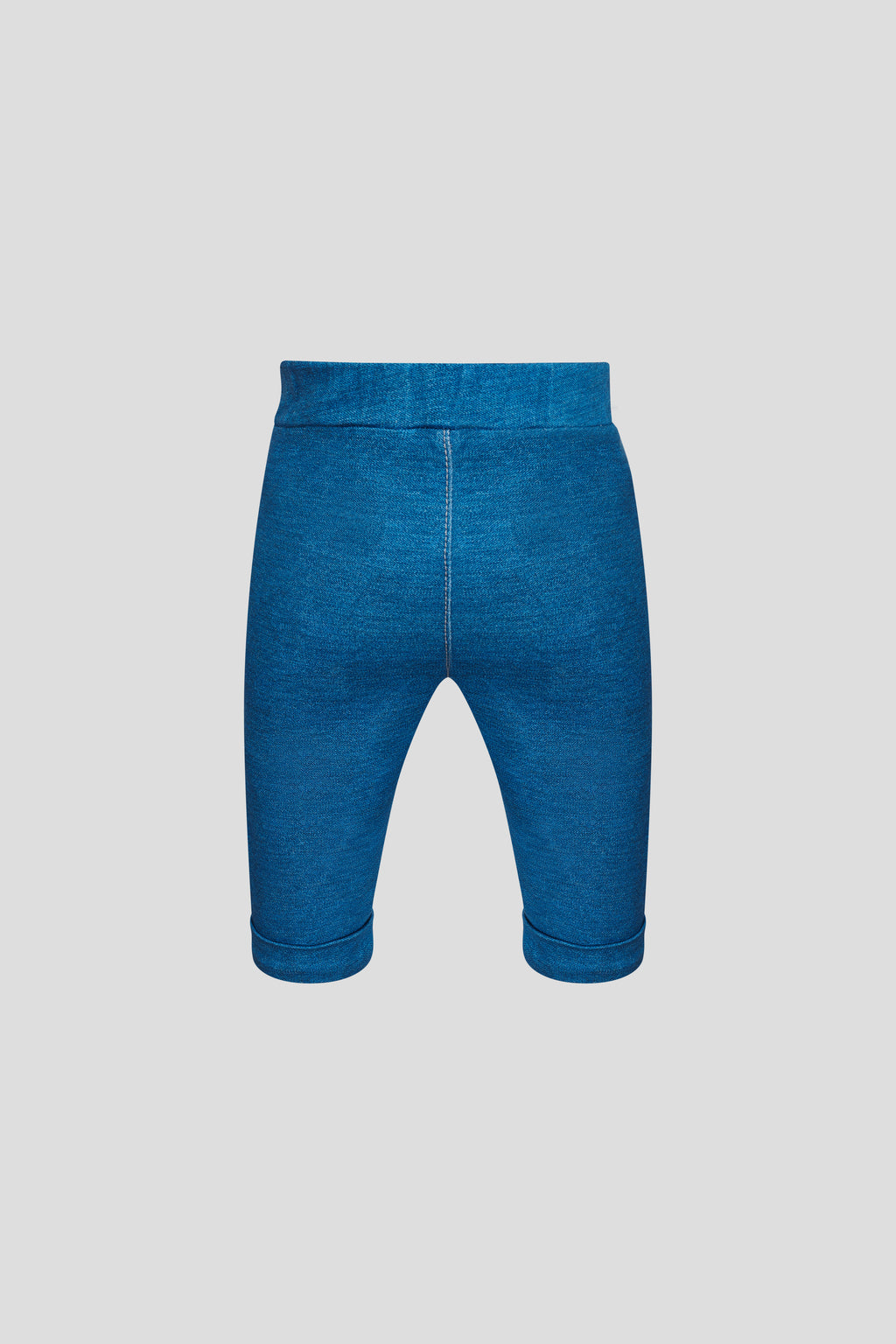 Knitted Denim Sweatpants