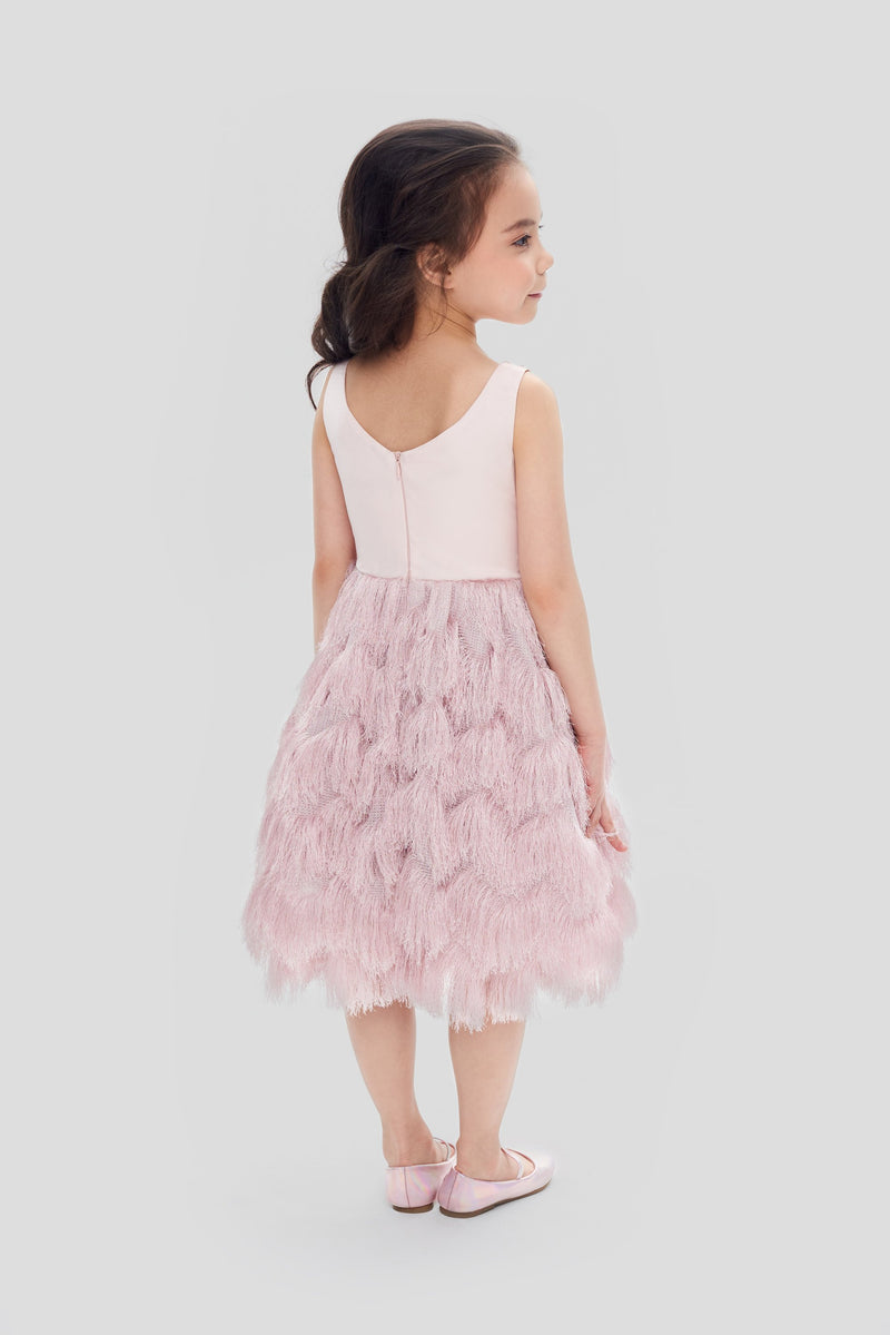 Fluffy Skirt Sequins Dress