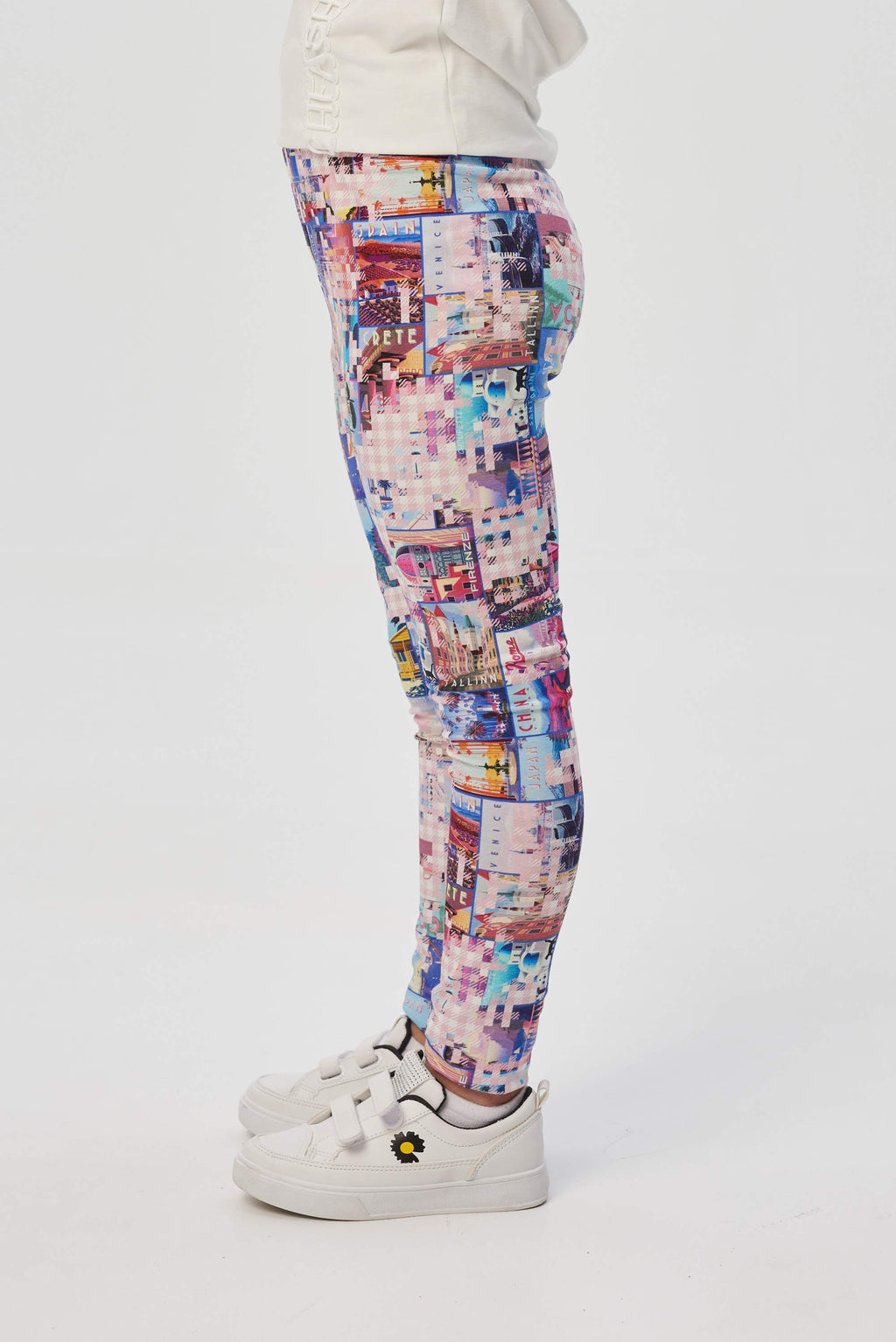 Branded print leggins