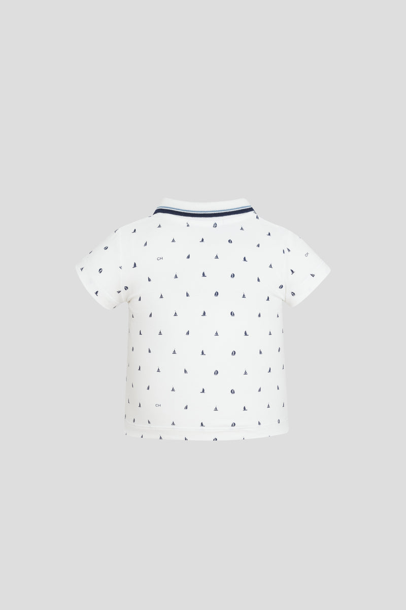 Printed Polo T-shirt