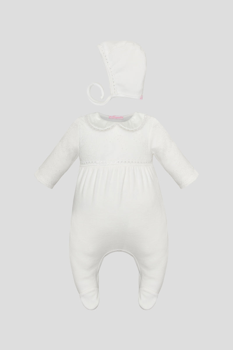 Smart velour set (Overall and Bonnet)