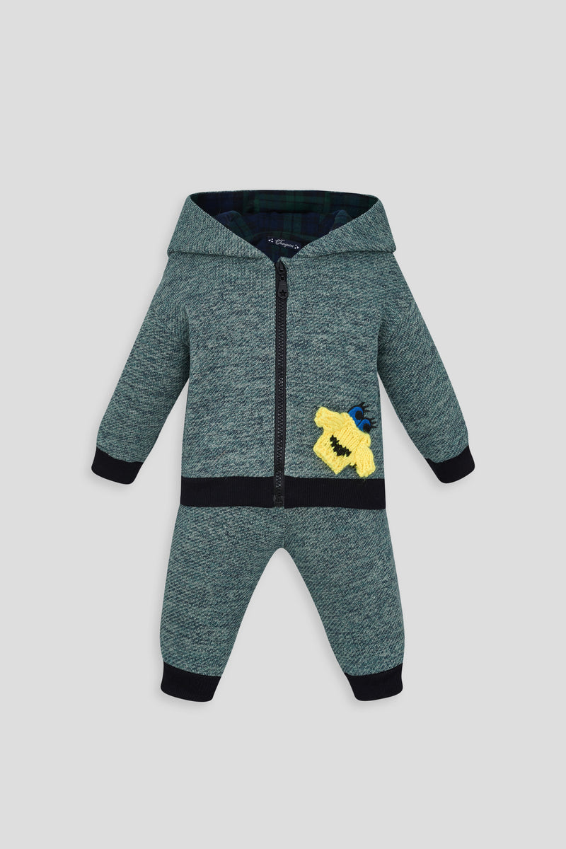 Decorated Footer Tracksuit ( jacket and pants)