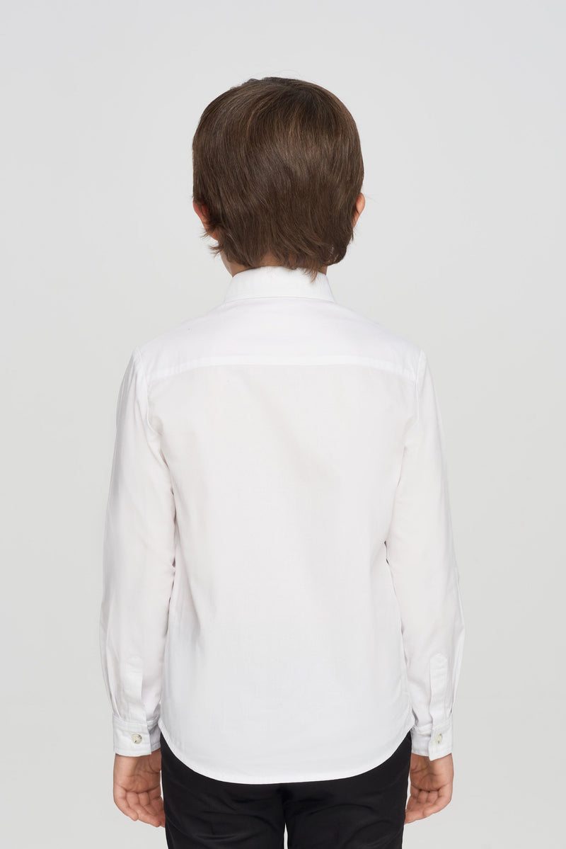 White classical shirt