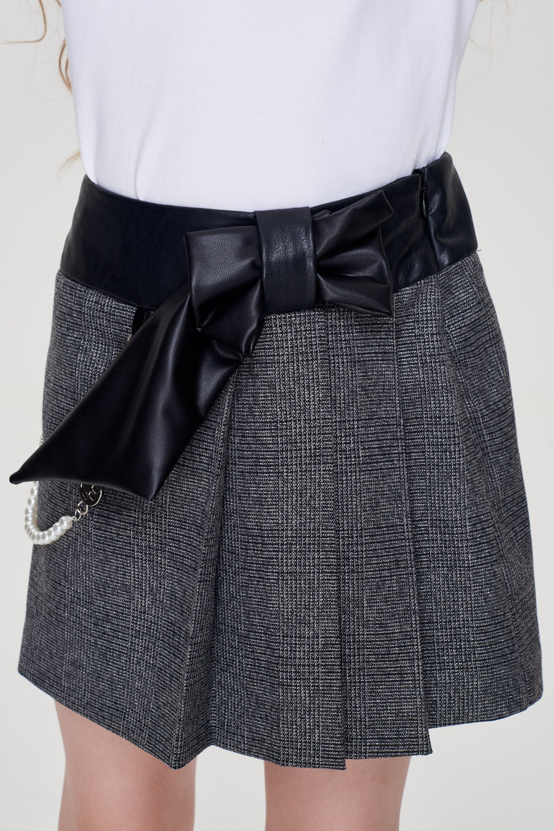 Folds Decorated Skirt