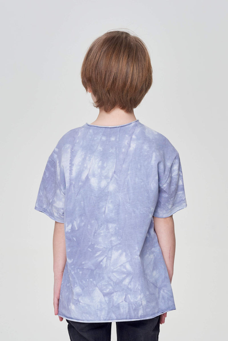 Tie-Die Effect Oversize T-Shirt